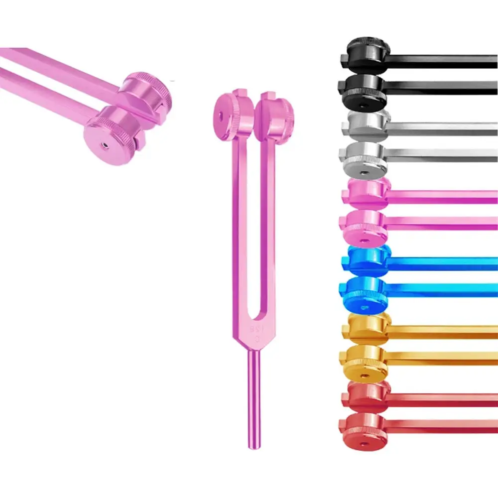 Chakra Sacred Solfeggio 9 pcs Weighted Tuning Forks / Tuning Fork Stainless Steel Tuning Forks sets