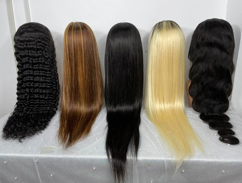 Jennifer Factory Direct Sale Curl Cheap Full Lace For Braiding Pixie Cut Human Hair Wig