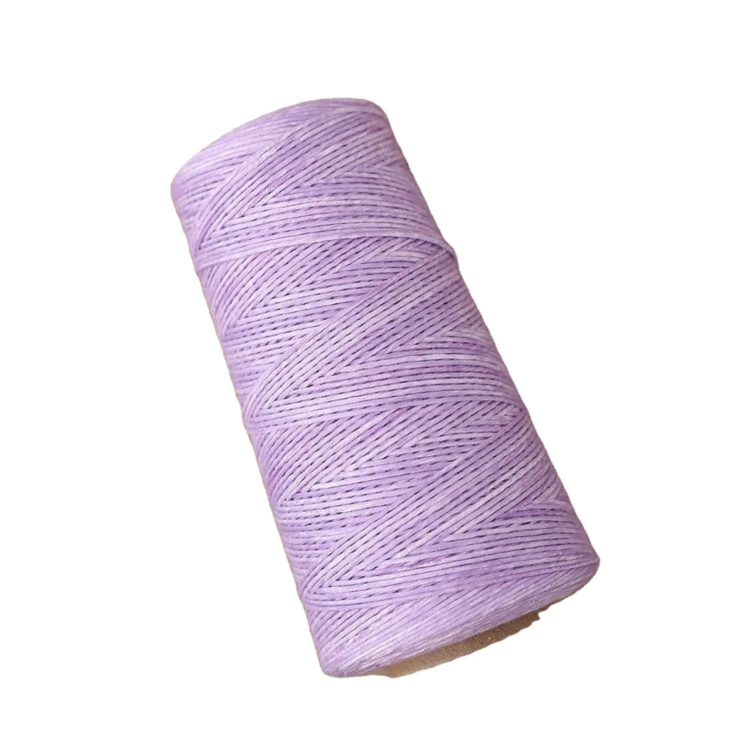 Wholesale 100% Polyester GRS Certified 32s/2 Spun Yarn 150d Filament Dyed Colored with Recycled Cotton Available in Many Colors
