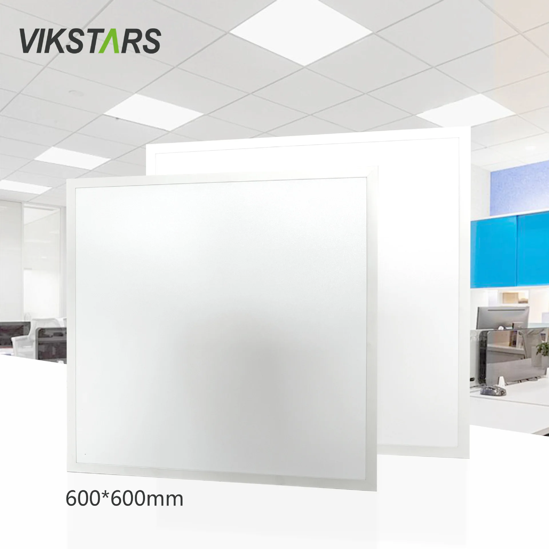 600*600mm 40W 48W 55W LED Panel Lights UGR19 Recessed Ceiling For Commercial Office Studio Bright LED Panel Ceiling Lights