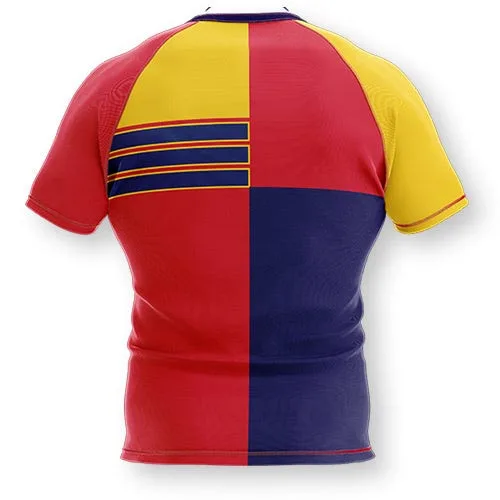PURE playing kit Custom fiji polo training singlet football shirt short off on field samoa rugby jersey union reverse Set