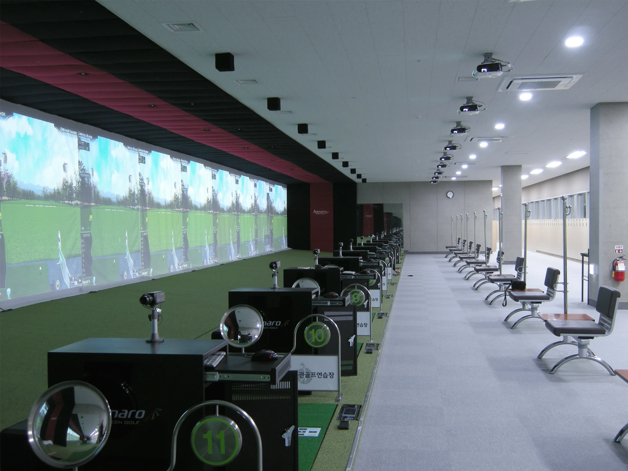 Hanaro Vision Plus HDR  Golf Simulator  - Full HD Newest Best selling for adults for women for men safe