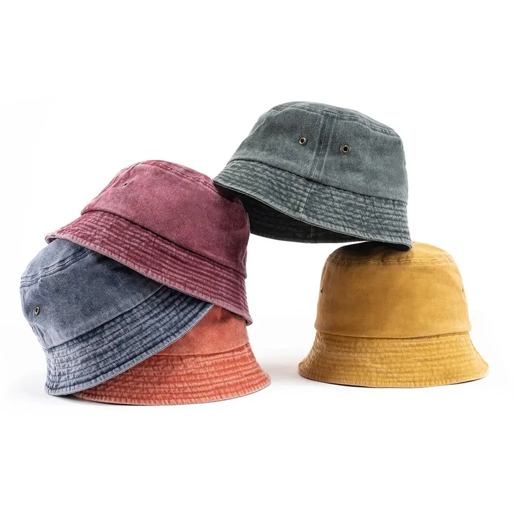 Sun Protective Multicolor Unisex Fashion Design Custom Fishman Bucket Hat with Embroidery