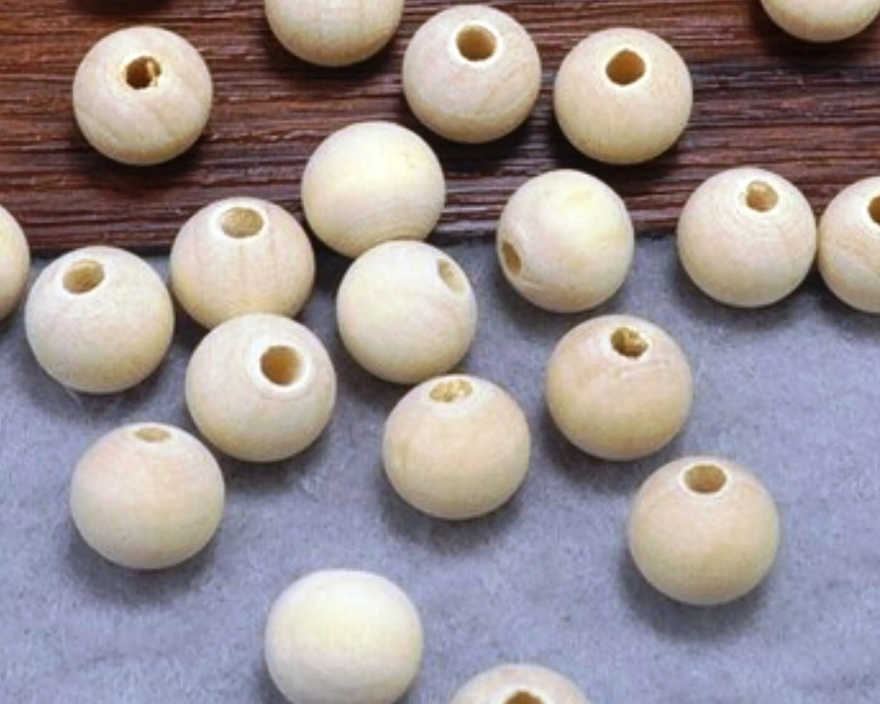 Buy 25X Mixed  Wood Beads 18mm Rainbow Color Round MIrha  Custom Colored shaped sized Wooden Beads Made In India