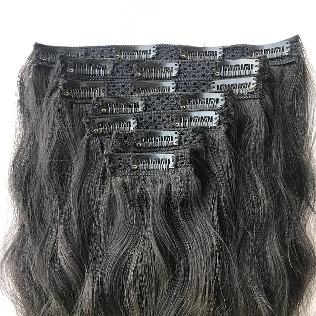 Wholesale Brazilian Factory Supply Single Drawn Unprocessed 100% Raw Virgin Hair Kinky Curly Clip In Human Hair Extension Vendor