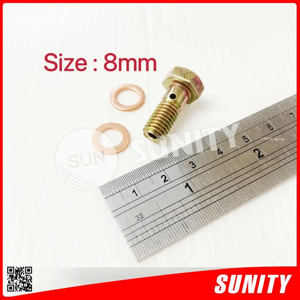 TAIWAN SUMITY Quality Assured TS50 TS60 TS70 TS80 TS105 BOLT PIPE JOINT 12MM WITH 2PCS PACKUNG