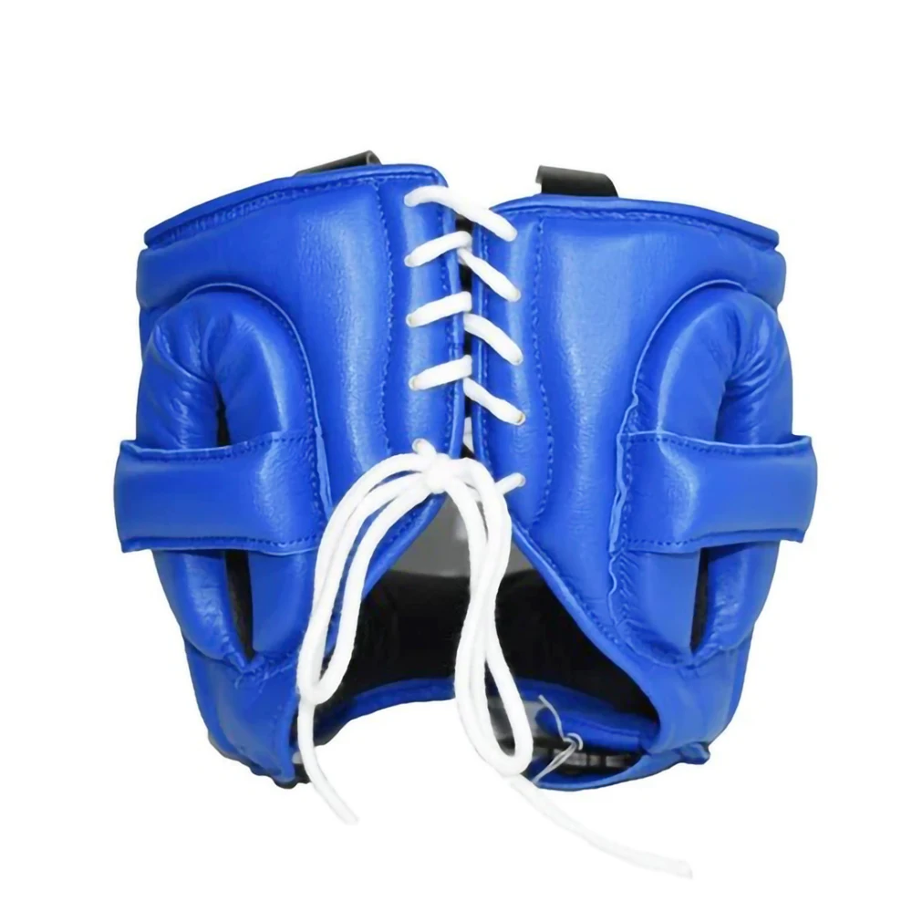 Top Selling Price Blue Winning Boxing Sparring Boxing gloves Head Guard Groin Guard Top Quality Genuine Leather CustomMS-SP-2564