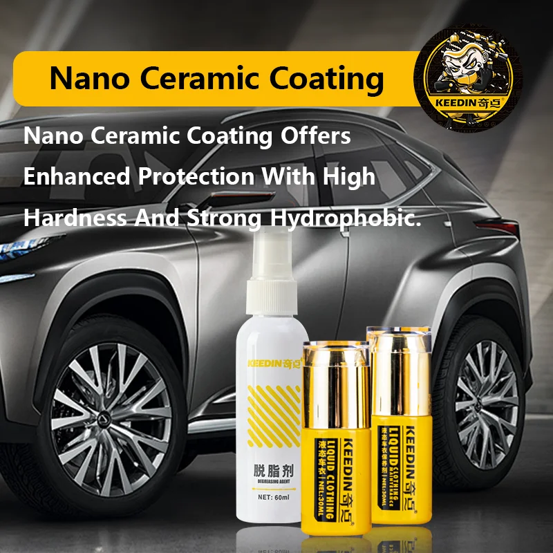 D-038 Durable and Highly Reliable Car Nano Ceramic Coating , Hydrophobic Nano Spray, Best Car Wax OEM Available