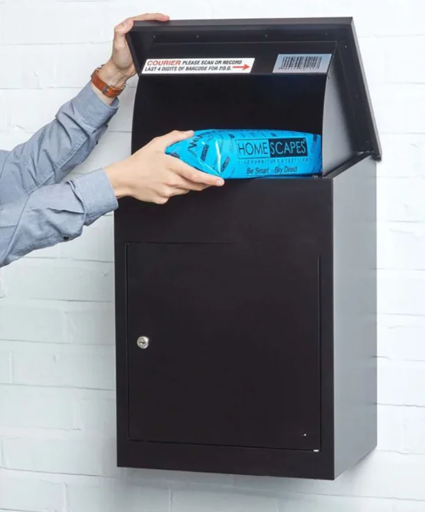 OEM Parcel Package Mailbox Outdoor Smart American Modern Secure Large Lockable ODM Wall Mounted Stainless Steel Metal OEM ODM