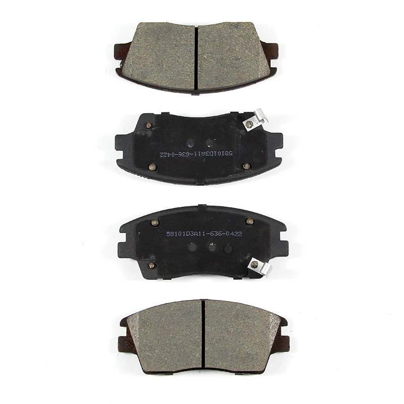 58101-D3A00 Korean Brand Auto Car Spare Parts Front Disc Brake Pad For Hyundai TUCSON D1847-9075