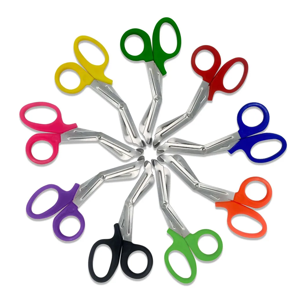 Debonairii Custom Logo Print EMT Trauma Shears Heavy Duty Stainless Steel Newest Product Scissors Making Your Own High Quality