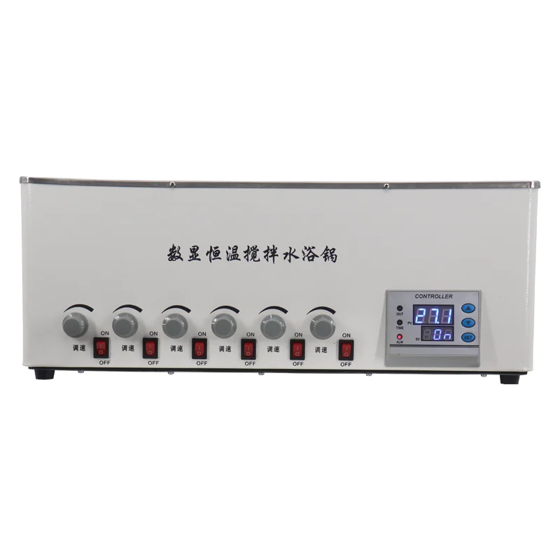 LCD Display Thermostatic Water Bath 304 Stainless Steel Veterinary Instrument
