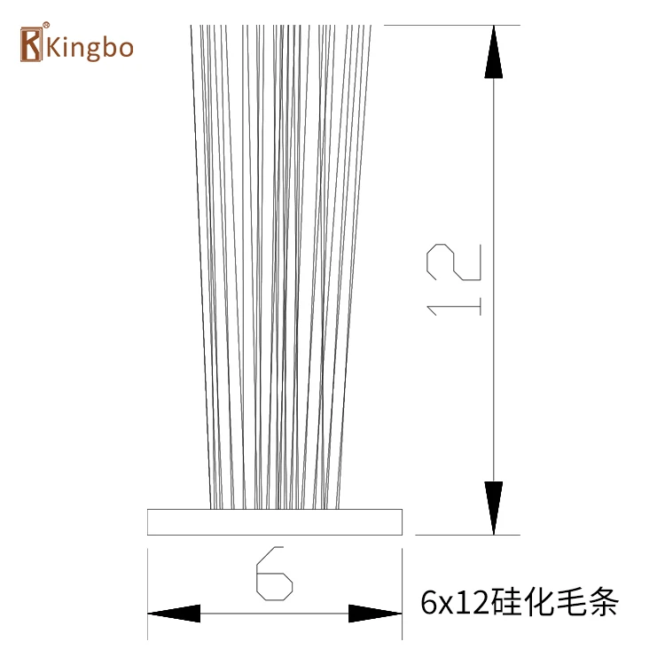 window &door seal strip 6x12 grey aluminium accessories Apposite pile weather stripping door seal strip