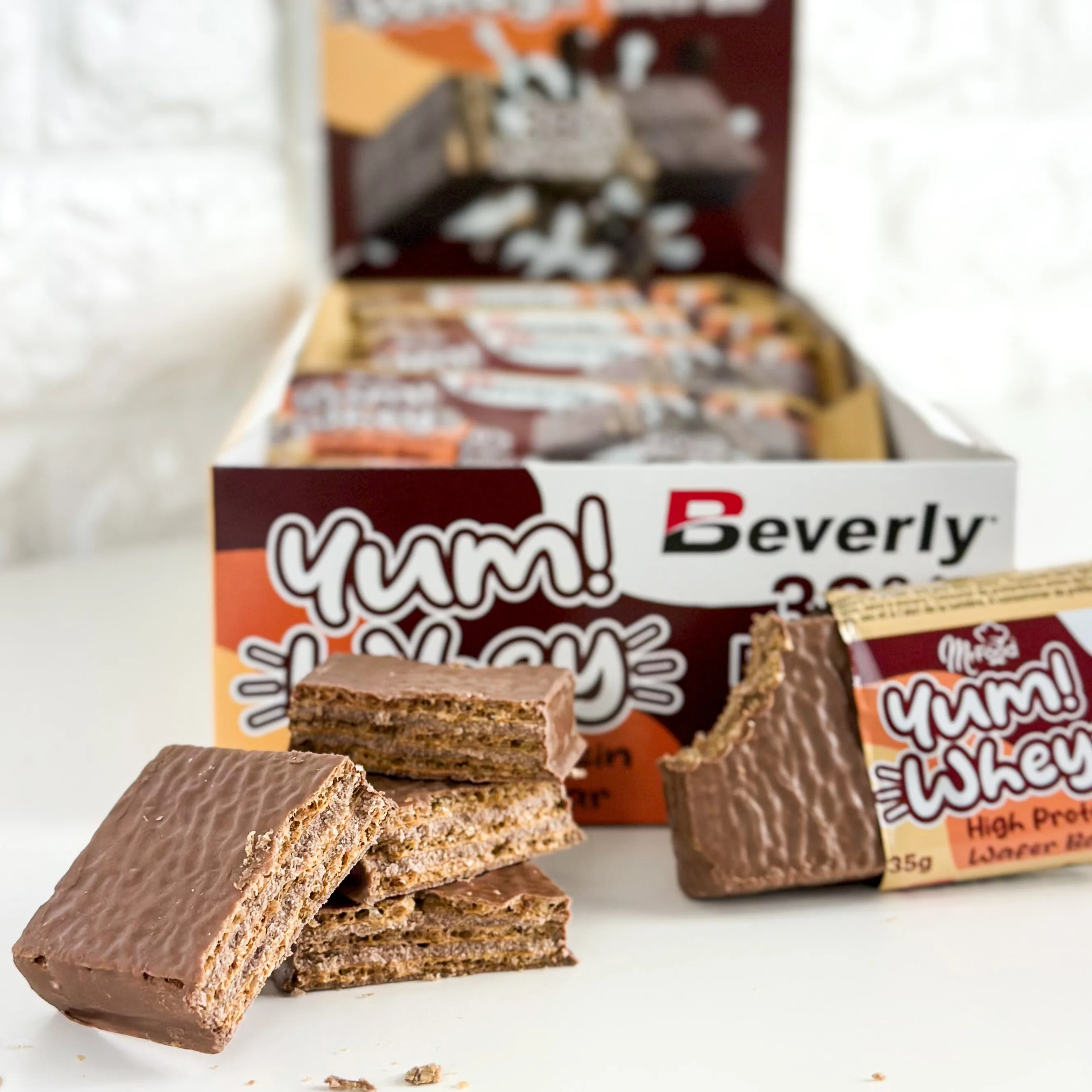 Yum Whey Wafer Bar 35 g - 30% Protein Chocolate