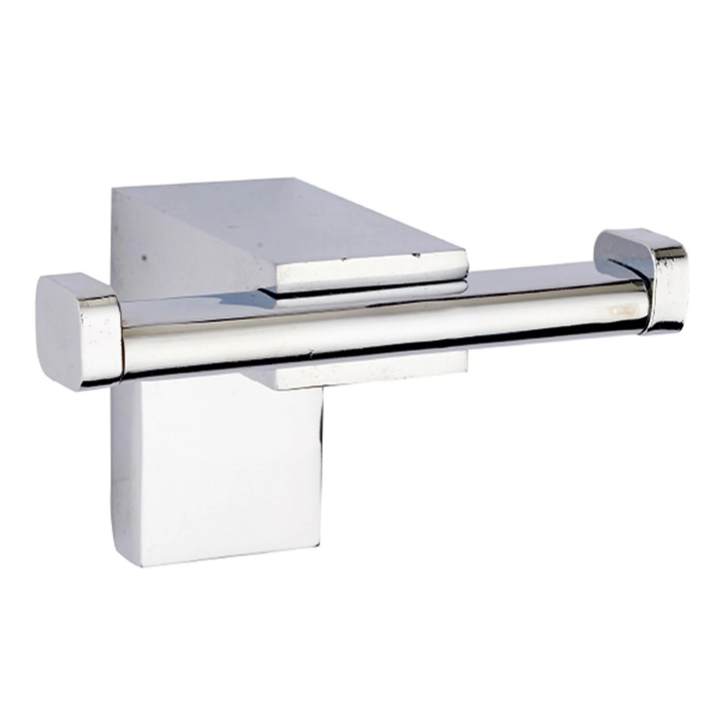 Luxury Double Robe Hook - Chrome Bath Hardware Sets Stainless Steel Robe Hook High Quality Shelves