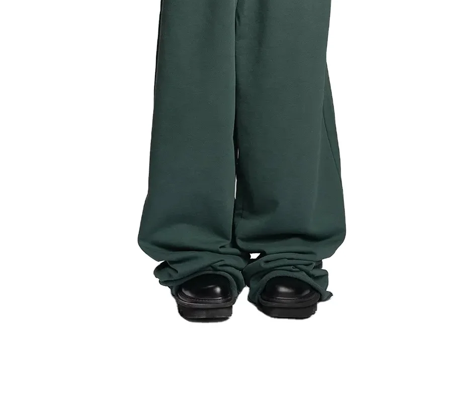 Мужские повседневные толстые брюки в стиле хип-хоп тяжелые хлопковые спортивные штаны со стопроцентным узором с широкими штанинами и мешковатым