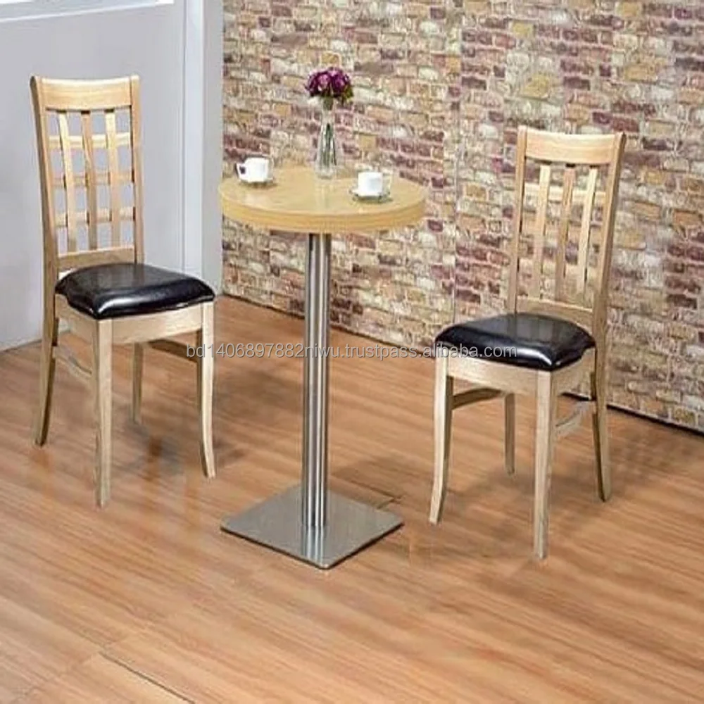 Modern design Fabric Cover Wooden Bar Stool Round /Rectangular/Square Seat Bar Chair With Beechwood Legs from Bangladesh
