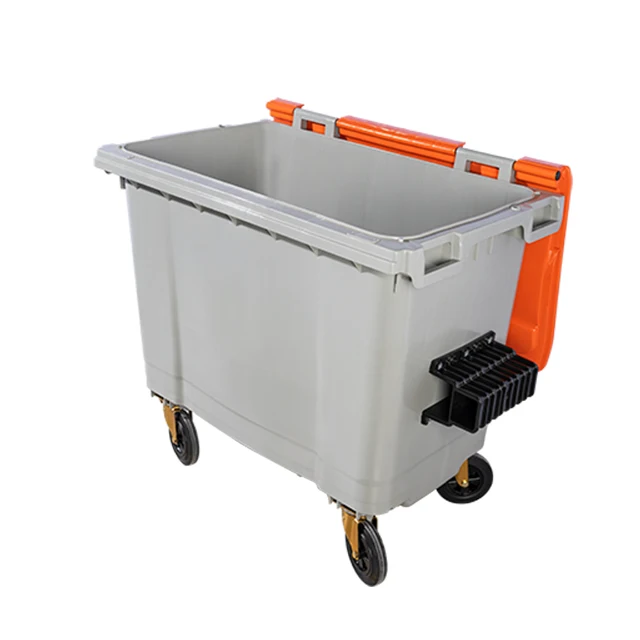 KEITI Ottokorea 660 L Automatic Loading Collection Container With Practicality Various Types Of Wheelie Plastic Waste Bin
