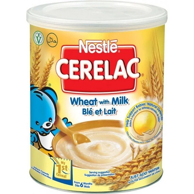 Высококачественные хлопья Nestle CERELAC с молоком 5 Зерен и овощей 300 г по