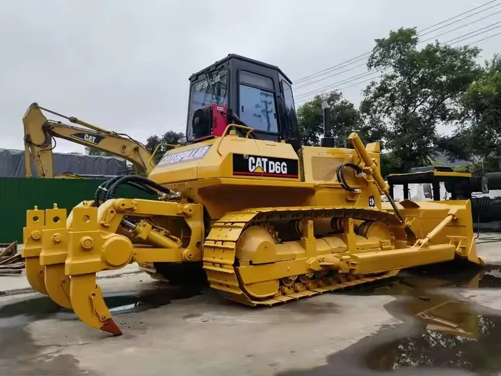 Used Original CAT Dcrawler Bulldozer Cheapest Second Hand Caterpillar Dozer D6D D6G-2 D6H D6R D5H D7G Crawler Dozer with Ripper