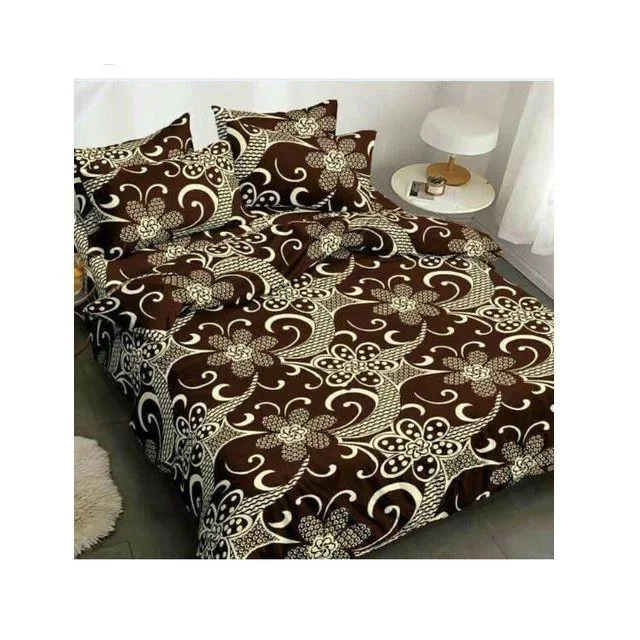 King size floral design bed spread Full Size Comfortable 100% pure Cotton Quilt GOTS certificate Bedspread with pillow For Bed