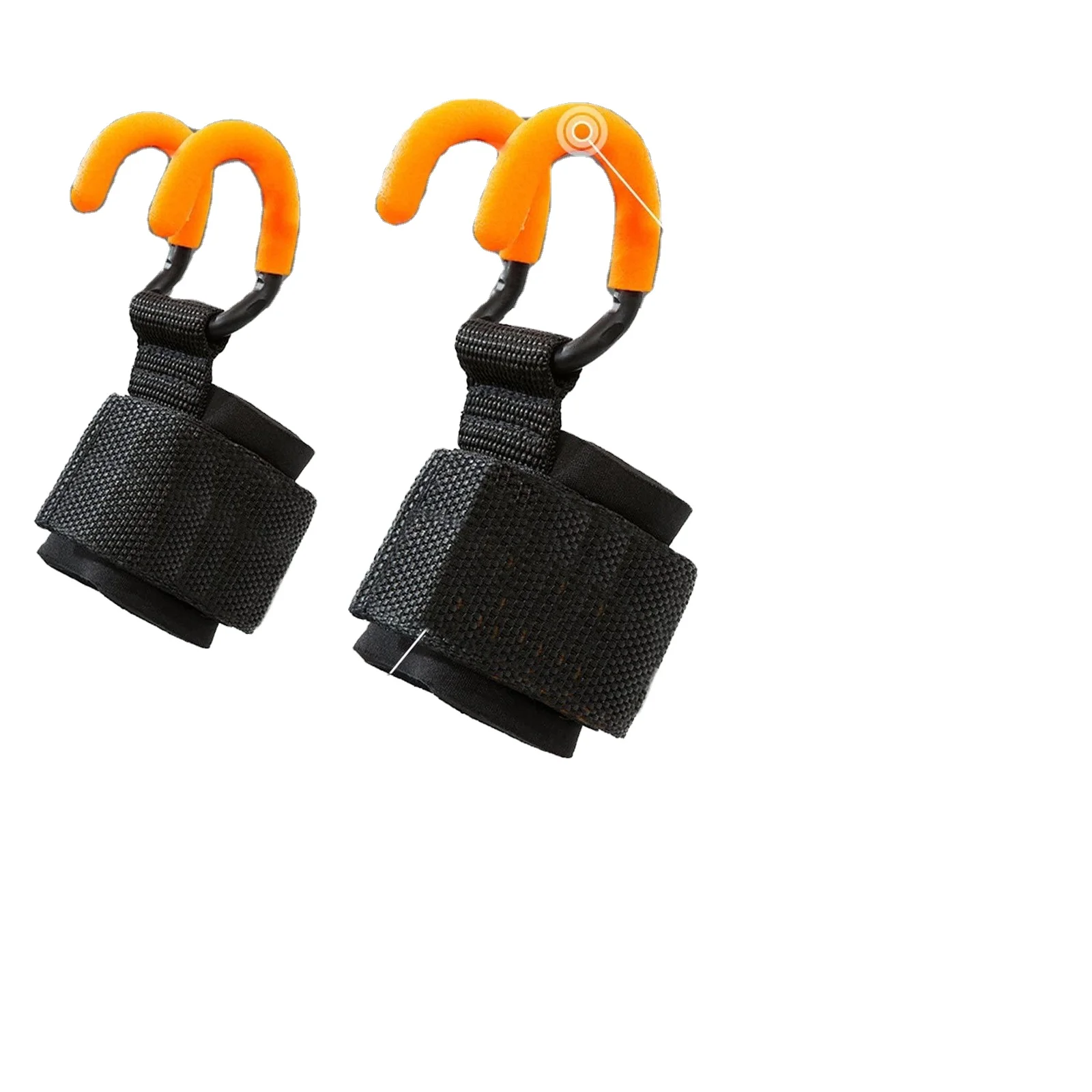 OEM Best Wholesale Heavy-Duty Gym Training Weightlifting Hooks Strap For Pull Up Power Weight Lifting Hooks