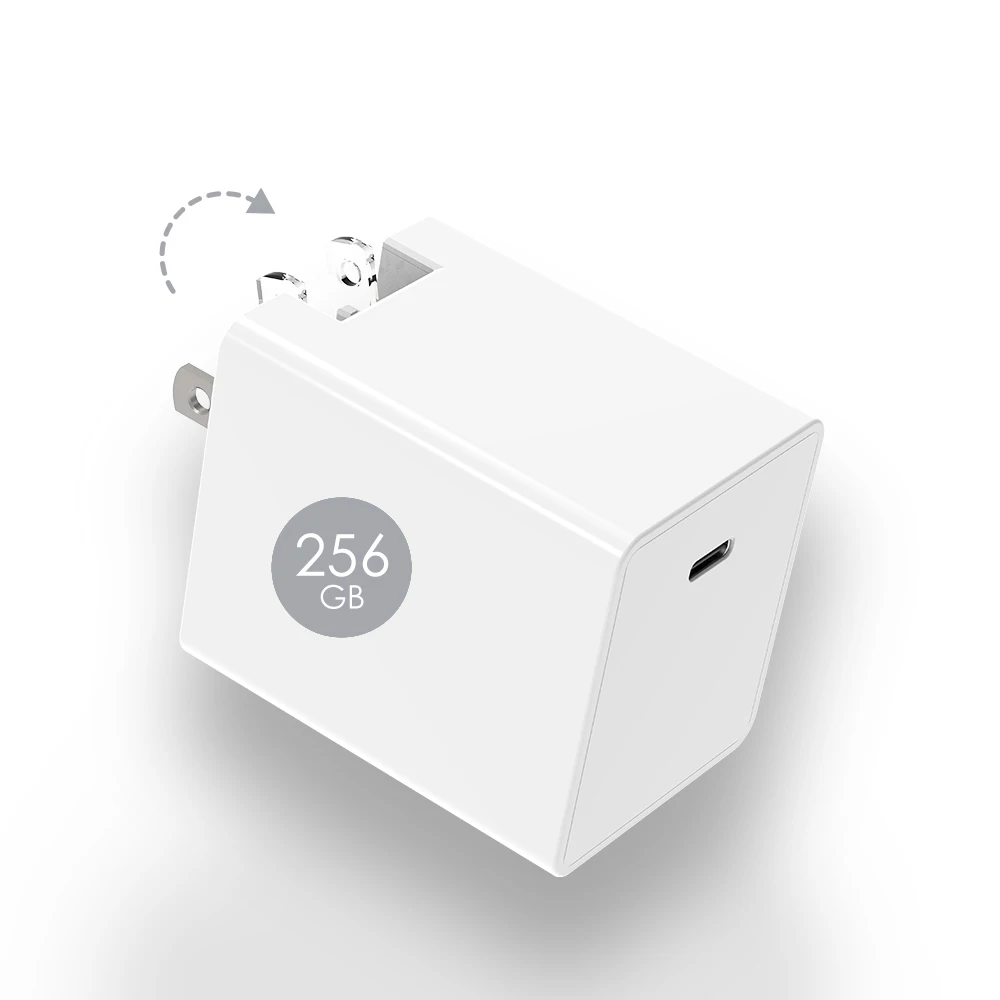 PIODATA iXCharger 65 Вт зарядное устройство и 256 ГБ запоминающее сертифицированное Apple MFi память USB Type-C для iPhone iPad Android ноутбука