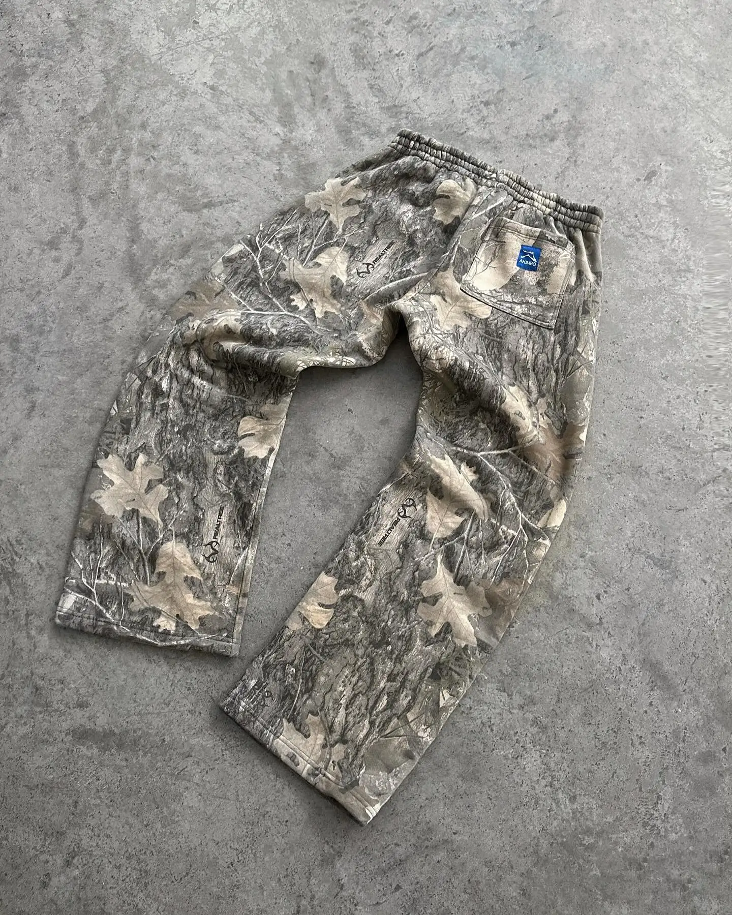 Custom Streetwear 2 Piece Sweats Jogging Suits Sweatshirts Hoodie And Sweatpants Tracksuits Real Tree Camo Sweatsuit Mens