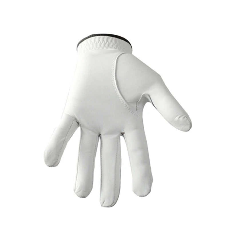 Wholesale Golf Gloves 100% Cabretta Leather Custom Logo Oem Soft Full Color Men Left Handed Leather Golf Gloves