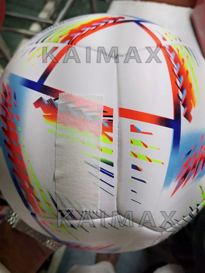 Wholesale AL RIHLA LEAGUE BALL Thermal Bonded Qatar World Cup Soccer Match Ball Machine Stitch Soccer Football Made By Pakistan