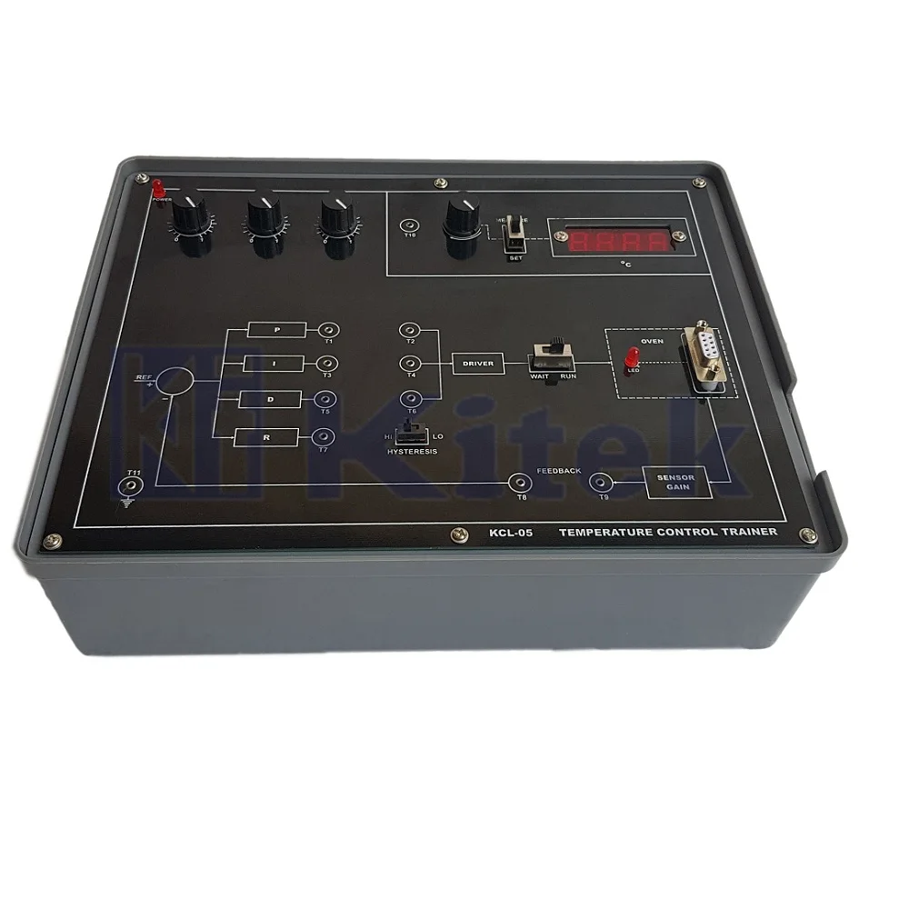 BEST QUALITY TEMPERATURE CONTROLLER TRAINER KIT WITH IN BUILT POWER SUPPLY BY KITEK MODEL KCL 05