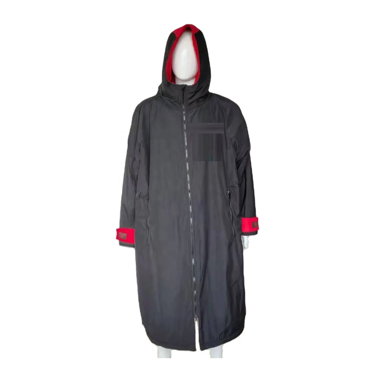 Changing Dry Robe Fleece Lined Waterproof Coat, S,M,L,XL, Warm Jacket