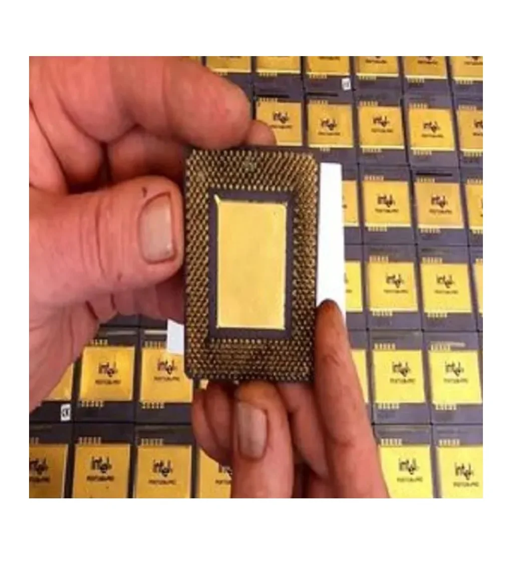 100% Ceramic Pentium Pro CPU Intel Core i7 Processor Scrap with Gold Pins Recovery for Desktop New Refurbished and Used