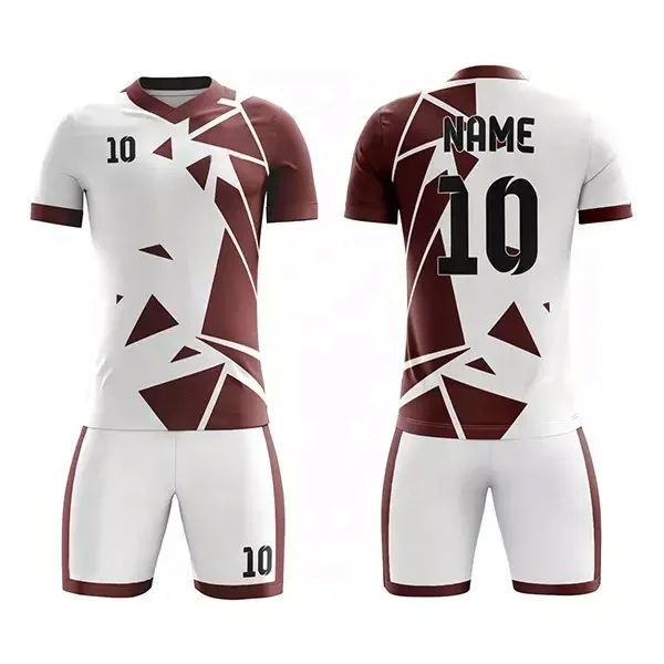 2022/23 new season wholesale thailand breathable t shirt short soccer uniform set kids jerseys football for children