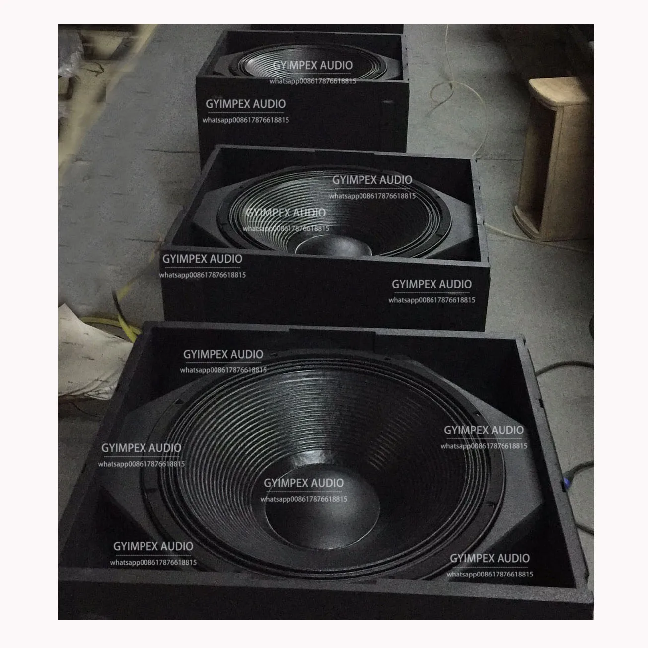 passive Subwoofer Loudspeaker PRO Subwoofer System single 18 Stereo Subwoofer Speaker
