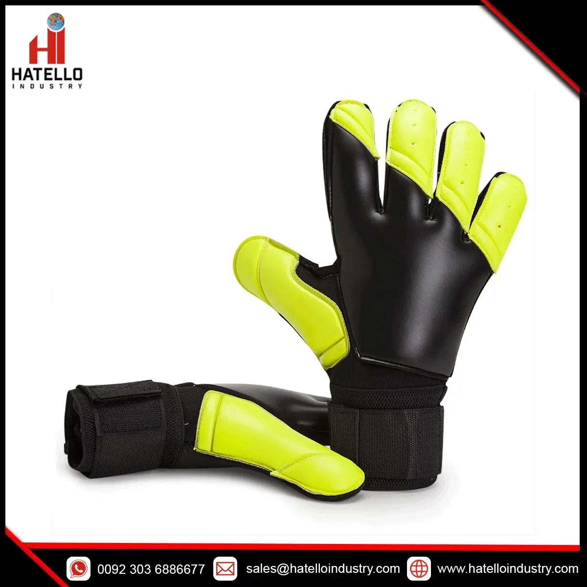 New latex goalie gloves with finger protection Removable finger Thickened soccer goalkeeper gloves adult size 8 9 10