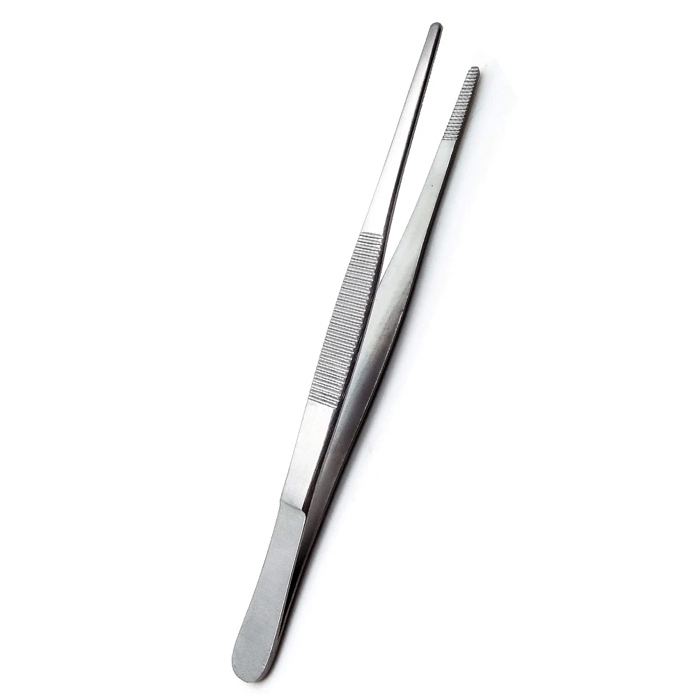 11 13cm Sterile surgical tweezers medical instruments forceps disposable medical forceps