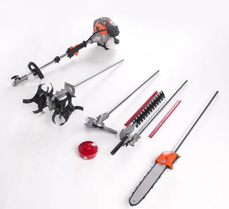 Fmai 2022 2stroke 52cc petrol gasoline single cylinder grass trimmer brush cutter machine for hot sale