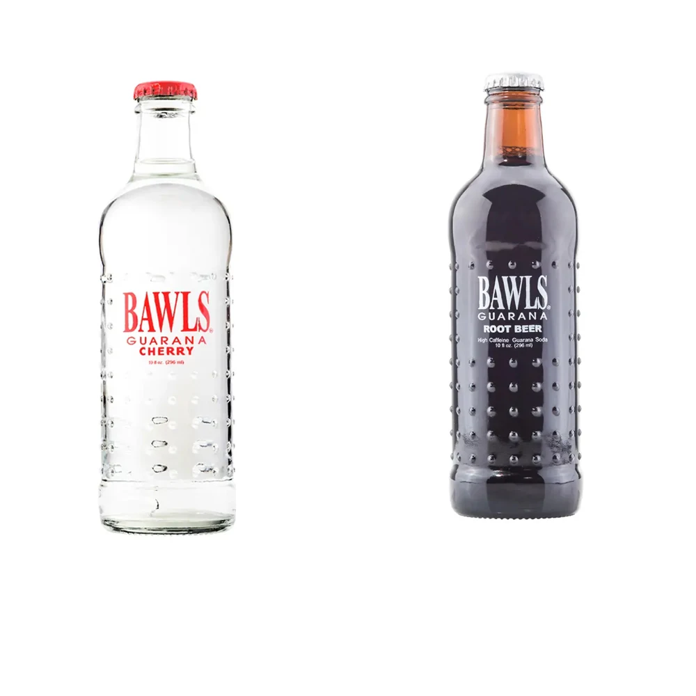 Пиво и вишневая Сода BAWLS с гарантией кофеиновая сода стеклянные бутылки для энергетического напитка