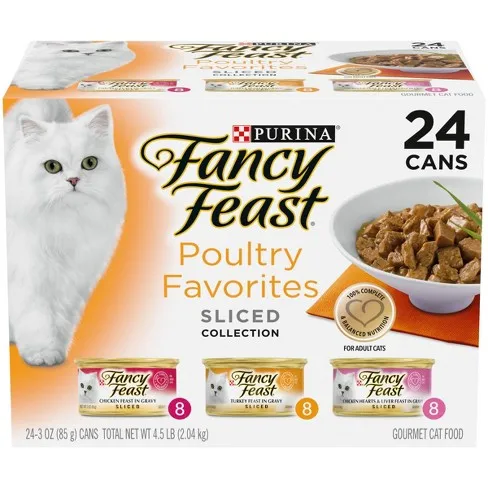 Feast Purina Wet Cat Food Variety Packs