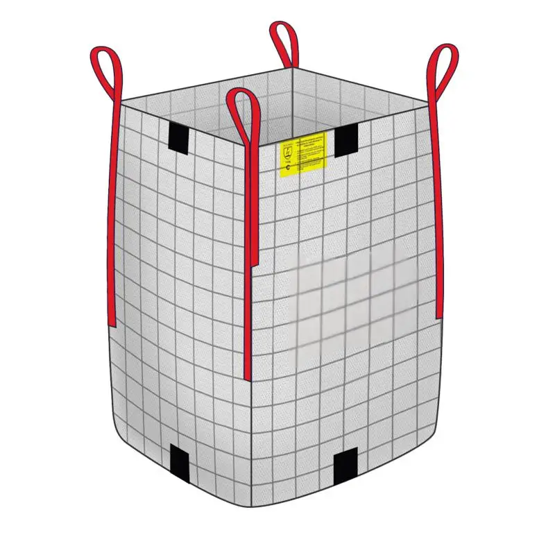 Проводящие объемные мешки типа c fibc антистатические jumbo bag Оптовая цена