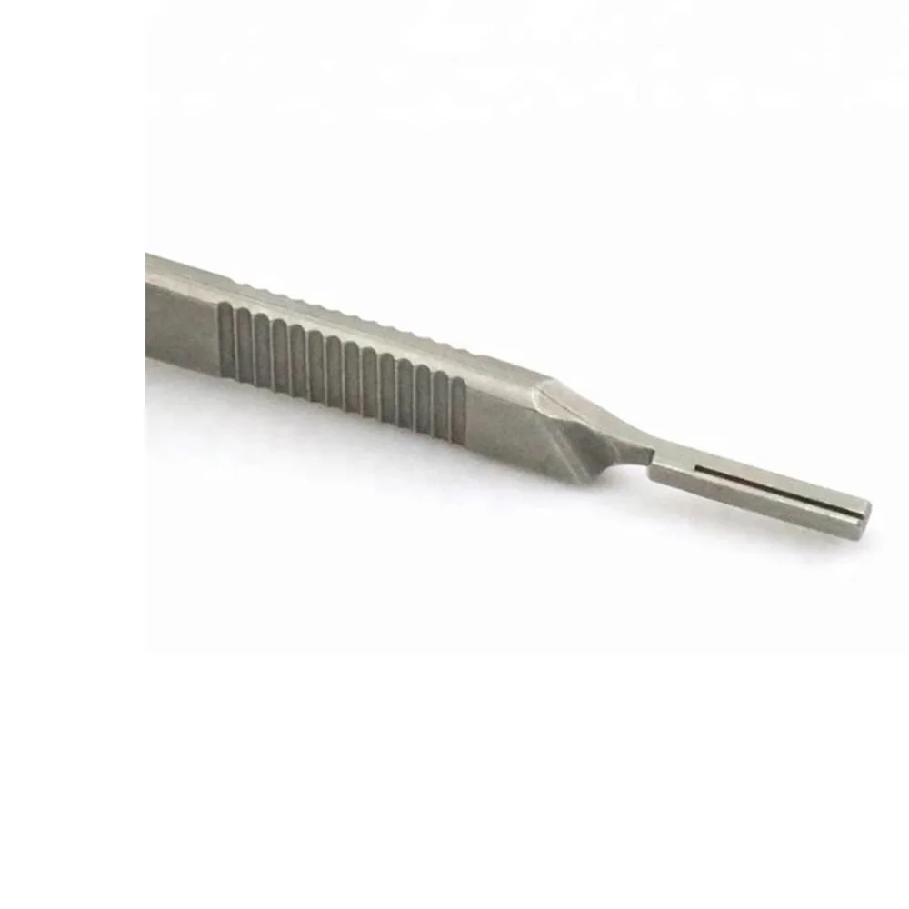 High-Quality Scalpel Handle No.3 with Surgical Stainless Steel Blades for Medical Surgery Surgical Instruments