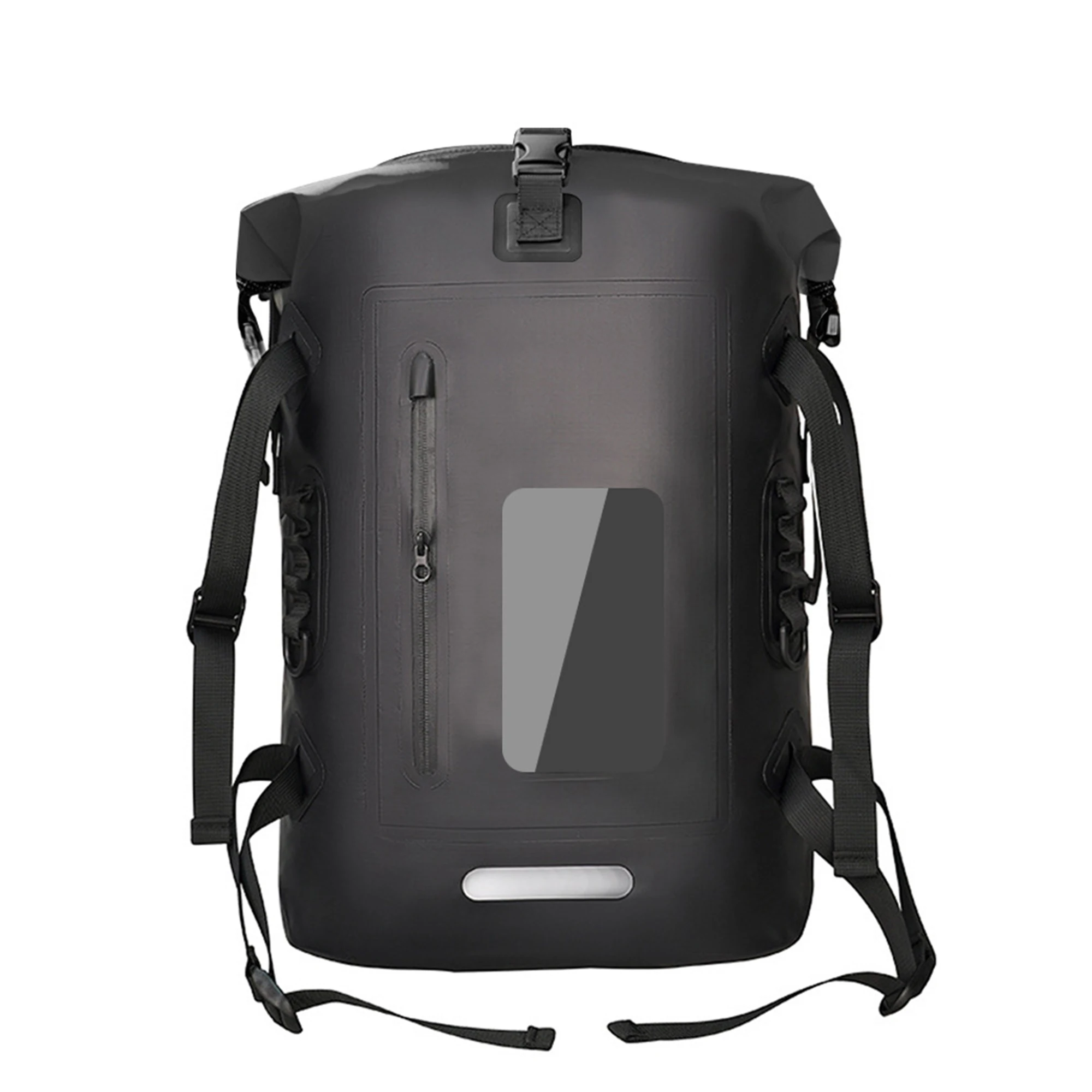 Custom Men Roll-Top PVC Dry Bag Waterproof Backpack Fully Waterproof Bag For Man And Women