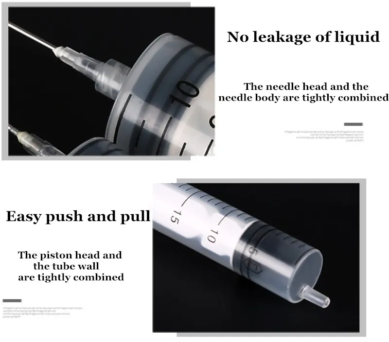 Medical Industrial Disposable Syringe Glue Oil Ink Perfume Injection Medicine Nutrients Feeding Syringe