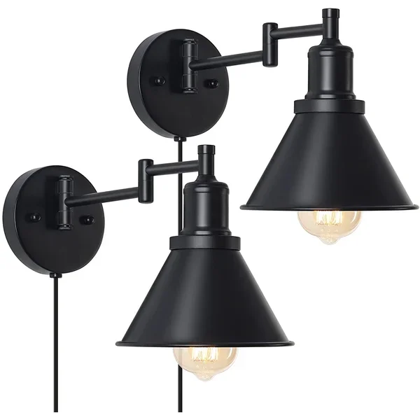 Wall Scones Brightening Single Light Matte Black Candelabrum Wall Scone For Bedroom Living Room home decor Usage