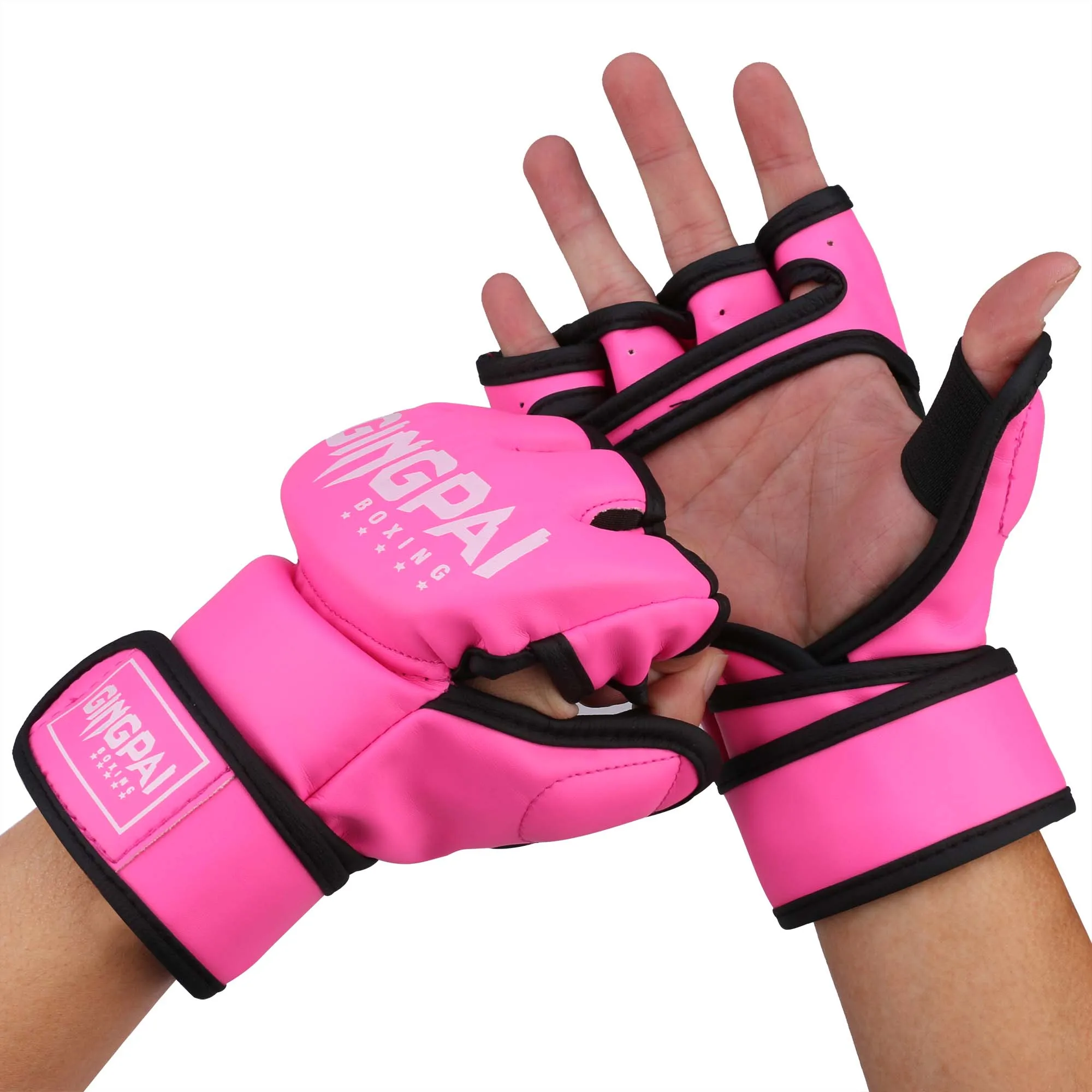 New Wholesale Design High Quality Pu Mma Gloves Ufc Gloves for Training Customized Ufc Mma Gloves