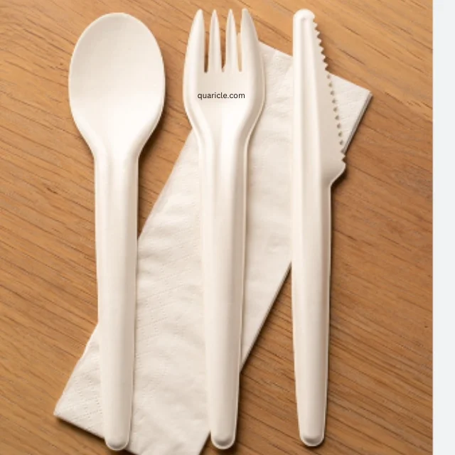 high quality factory price  Disposable  Biodegradable Utensils for Weddings, Events, Birthdays, Travel, Camping hotels bar home