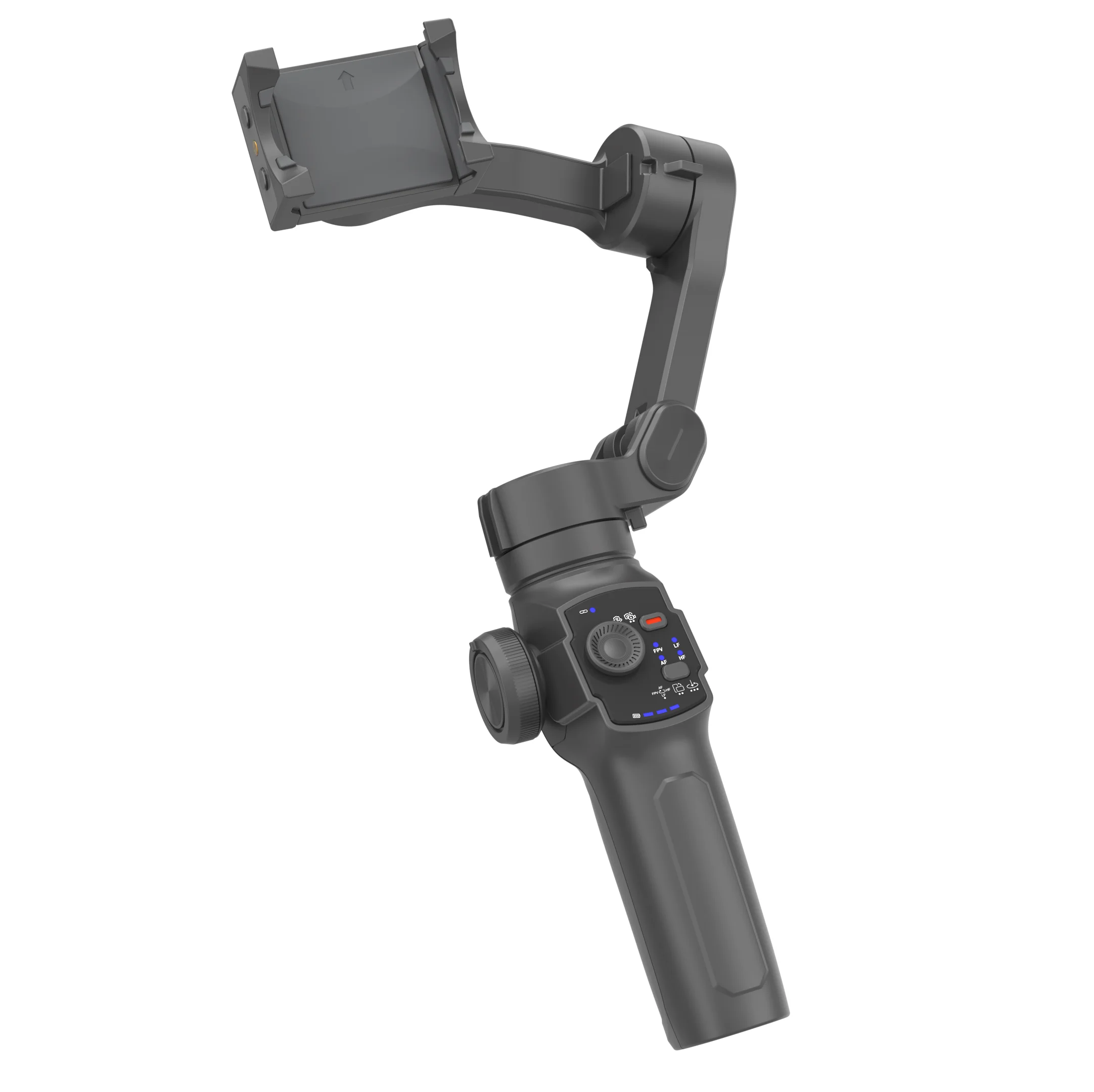Built in extension gimbal stabilizer L9 3 axis for phone with AI tracking