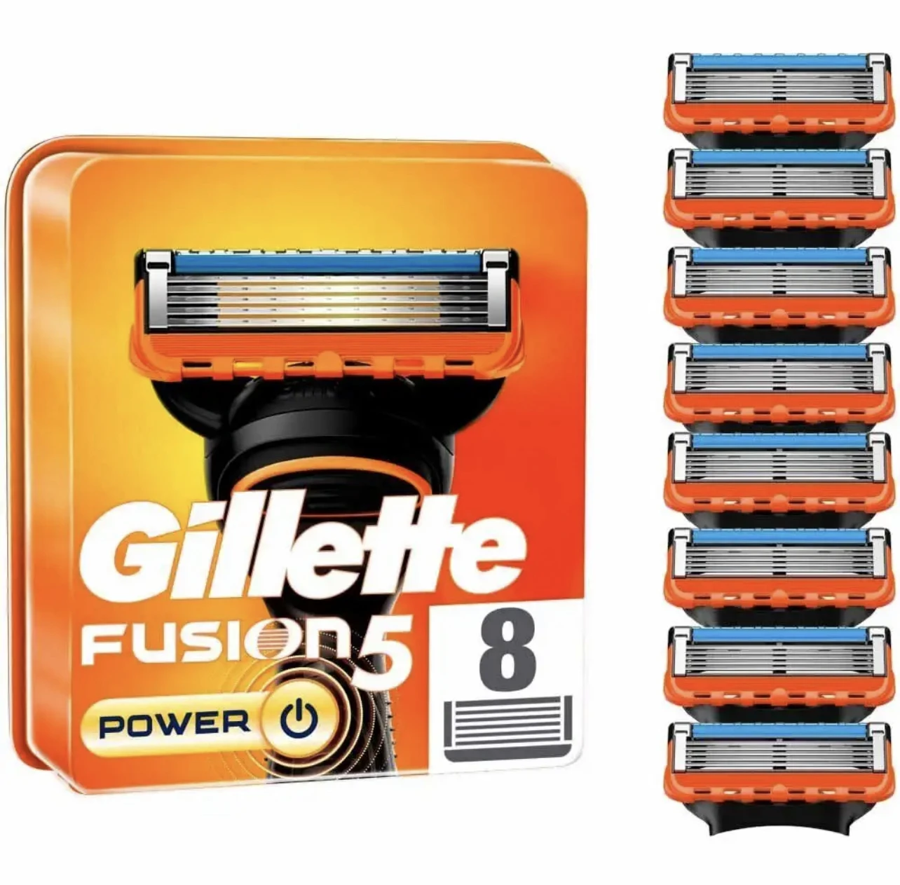 Gillette Fusion 5 Power Razor for Men 8