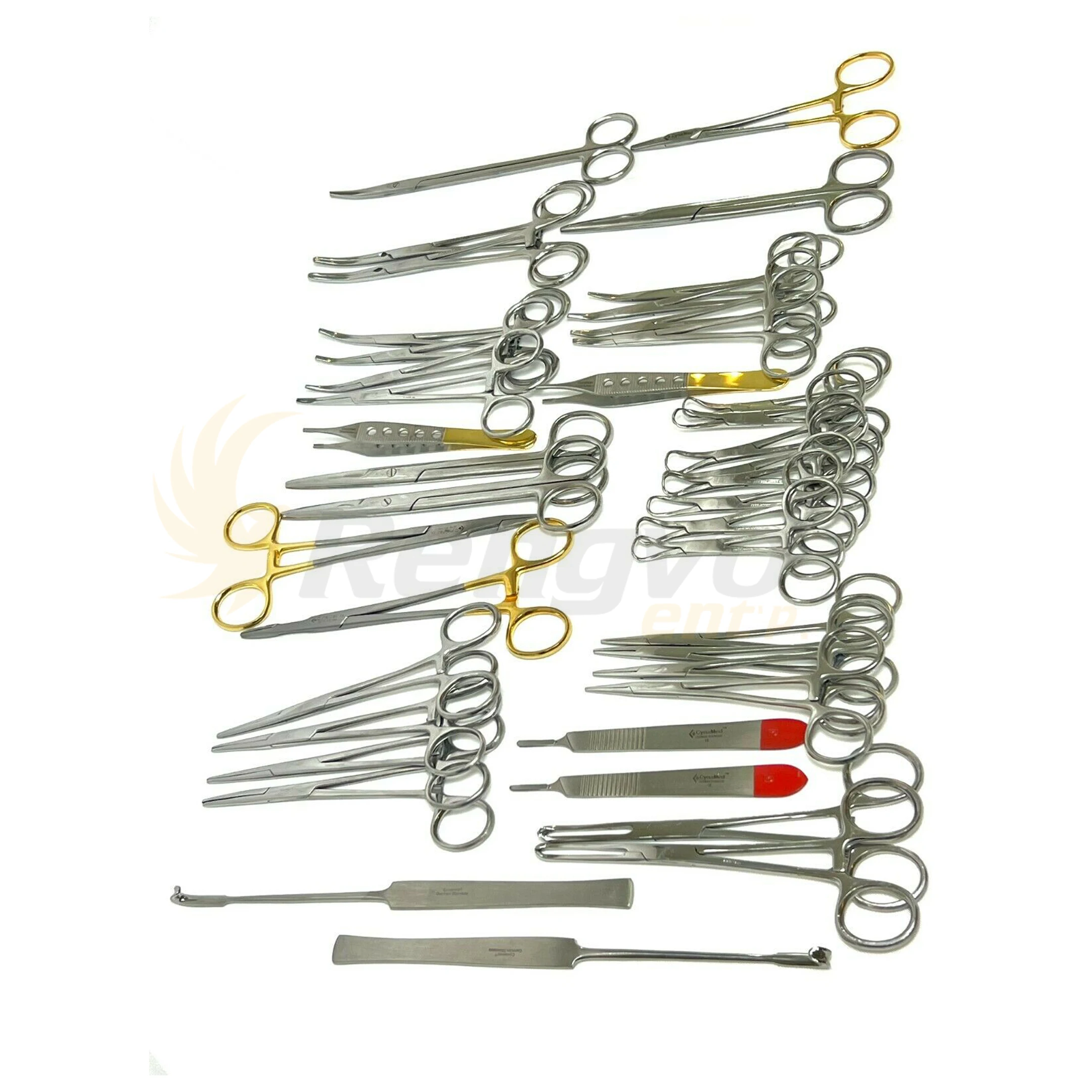 141 шт. собак + кошачьих стерилизации пакет ветеринарные хирургические инструменты